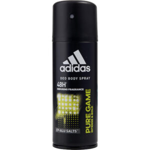 Adidas Pure Game DEODORANT PACKAGING MAY VARY Body Spray for Men – 5 oz