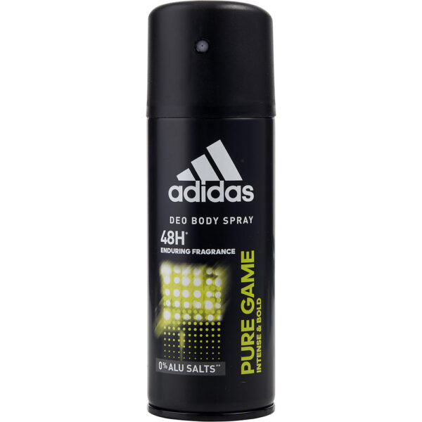 Adidas Pure Game DEODORANT PACKAGING MAY VARY Body Spray for Men – 5 oz