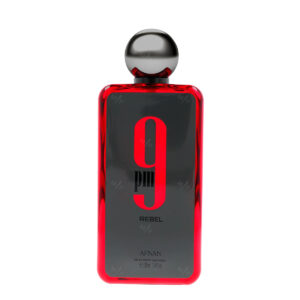 Afnan 9 PM Rebel Eau de Parfum for Men – 3.4 oz