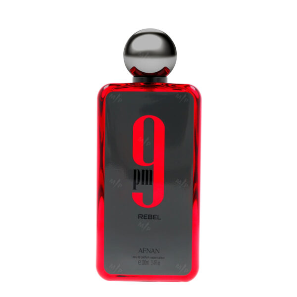 Afnan 9 PM Rebel Eau de Parfum for Men – 3.4 oz