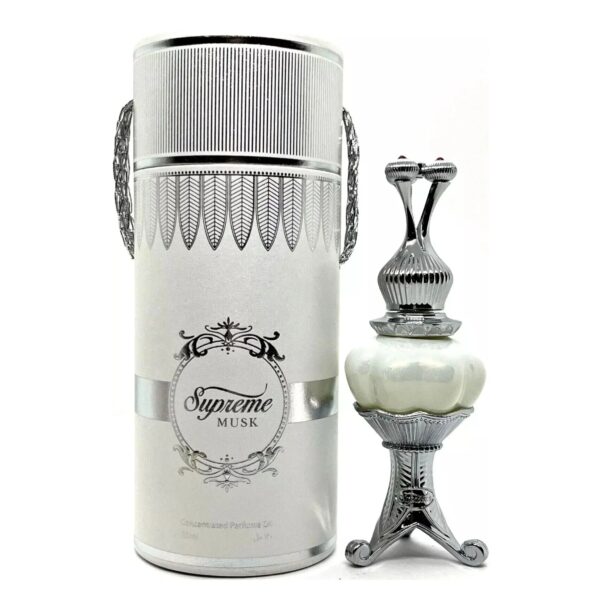 Afnan Supreme Musk Perfume Oil for Unisex – 0.67 oz / 20 ml