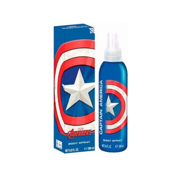 Air-Val International Air Val International Air Val International Captain America Body Spray for Men – 6.8 oz