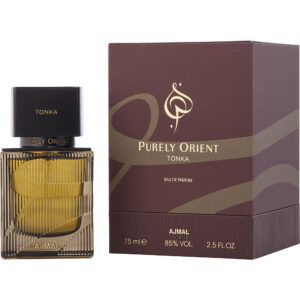 Ajmal Purely Orient Tonka Eau de Parfum for Unisex – 2.5 oz