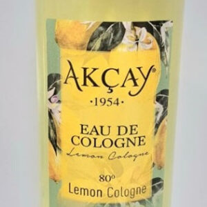 Akcay Kolonya Lemon Eau de Cologne for Men – 13.5 oz / 400 ml