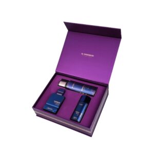 Al Haramain Amber Oud Dubai Night Eau de Parfum for Unisex – 3 piece gift set