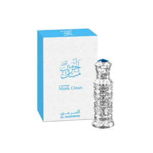 Al Haramain Musk Clean Perfume Oil for Unisex – 0.4 oz / 12 ml - Tester