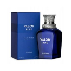 Al-Rehab Al Rehab Al Rehab Valor Blue Eau de Parfum for Men – 3.33 oz / 100 ml