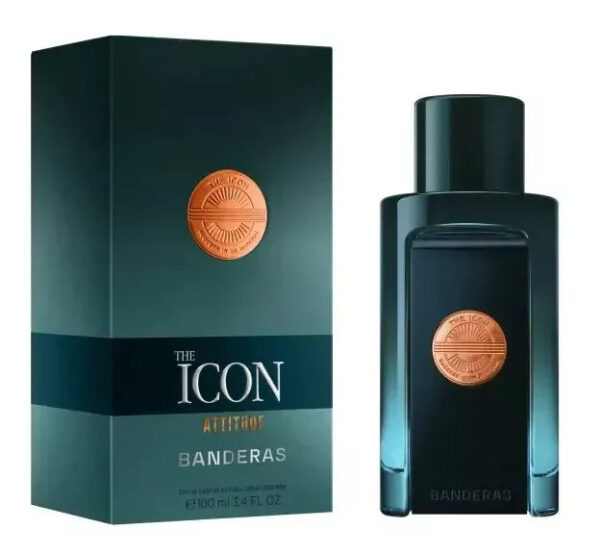 Antonio Banderas The Icon Attitude Eau de Parfum for Men – 3.4 oz