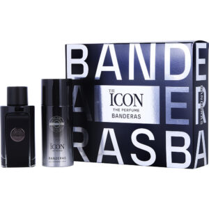 Antonio Banderas The Icon & DEODORANT Eau de Parfum for Men – 3.4 oz