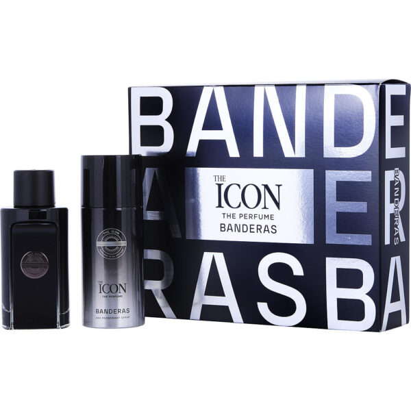 Antonio Banderas The Icon & DEODORANT Eau de Parfum for Men – 3.4 oz