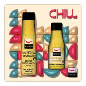 Aquolina + Bath & Shower Gel CHILL Vaniglia Gourmand Body Spray for Unisex – 150 ml