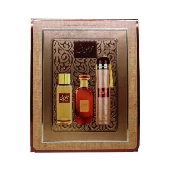 Ard Al Zaafaran Mousuf 3 piece Eau de Parfum for Unisex – 3 piece gift set