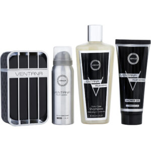 Armaf Ventana & SHOWER GEL & SHAMPOO & Eau de Parfum for Men – 3.4 oz