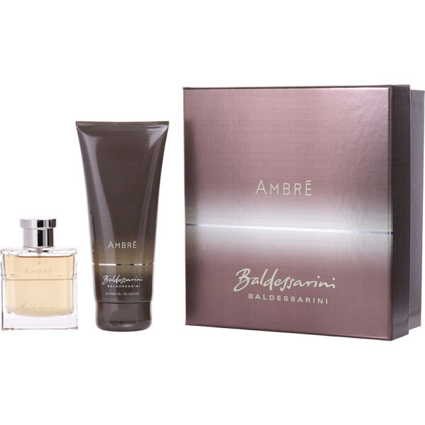 Baldessarini Ambre & SHOWER GEL Eau de Toilette for Men – 1.7 oz