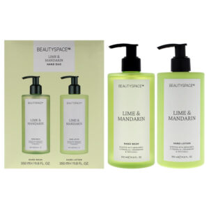 BEAUTYSPACE Lime and Mandarin Hand Duo for Unisex