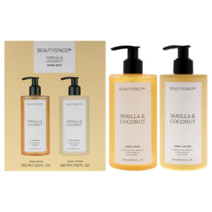 BEAUTYSPACE Vanilla and Coconut Hand Duo for Unisex