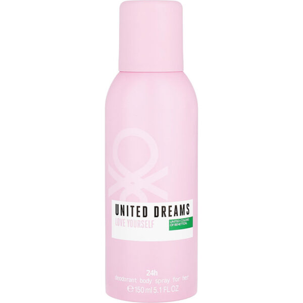 Benetton United Dreams Love Yourself DEODORANT for Women – 5.1 oz