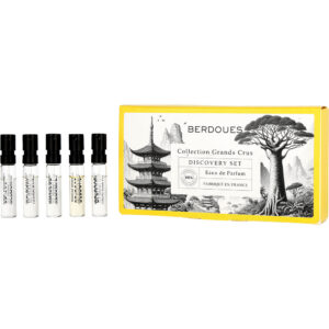 Berdoues Collection Grands Crus Variety DISCOVERY WITH ASSAM OF INDIA & MAASAI MARA & MATHAHARI DI BALI & SELVA DO BRAZIL & SOMEI YOSHINO AND ALL ARE VIALS Eau de Parfum for Unisex