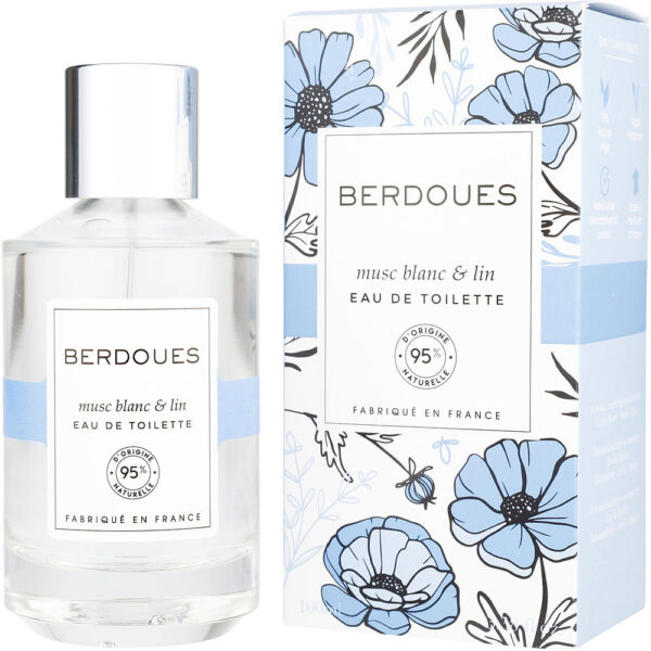 Berdoues Musc Blanc & Lin Eau de Toilette for Unisex – 3.3 oz