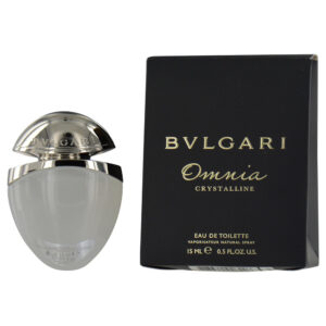 Bvlgari Omnia Crystalline Eau de Toilette for Women – 0.5 oz