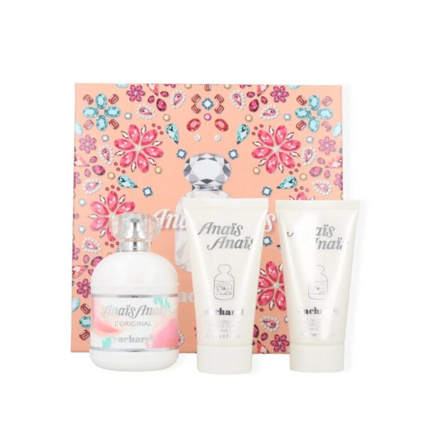 Cacharel Anais Anais L'original 3 piece Eau de Toilette for Women – 3 piece gift set