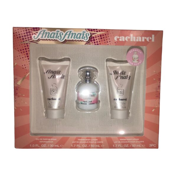 Cacharel Anais Anais L'original 3 piece v2 Eau de Toilette for Women – 3 piece gift set - v2