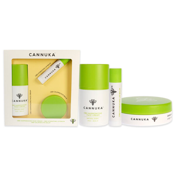 Cannuka Cbd Hydrating Face Kit for Unisex