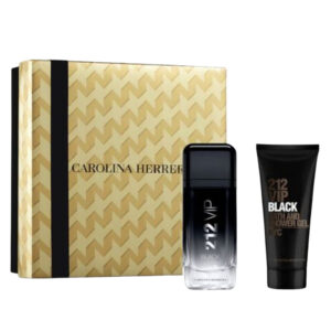 Carolina Herrera 212 VIP Black and Shower Gel Eau de Parfum for Men