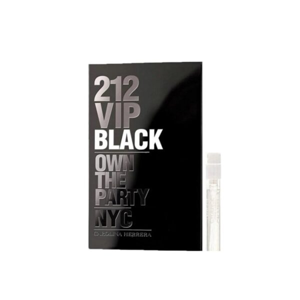 Carolina Herrera 212 VIP Black Eau de Parfum for Men – 0.05 oz