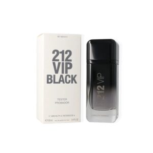Carolina Herrera 212 VIP Black Eau de Parfum for Men – 3.4 oz