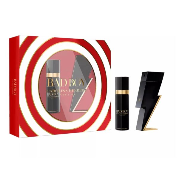 Carolina Herrera Bad Boy 2 piece v4 Eau de Toilette for Men – 2 piece gift set - v4