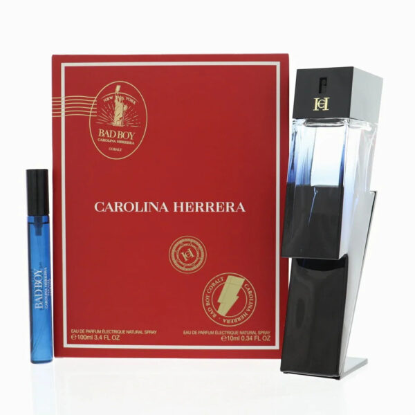 Carolina Herrera Bad Boy Cobalt 2 piece Eau de Parfum for Men – 2 piece gift set