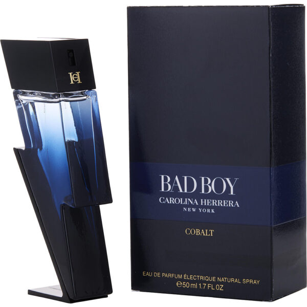 Carolina Herrera Ch Bad Boy Cobalt ELECTRIQUE Eau de Parfum for Men – 1.7 oz