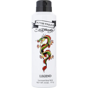 Christian Audigier Ed Hardy Tattoo Parlour LEGEND DEODORANT Body Spray for Men