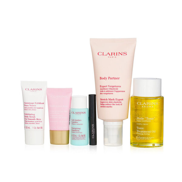 Clarins Beautiful Beginnings 6pcs+1suitcase for Women