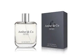 Classic Amber & Co Eau de Toilette for Men – 3.4 oz