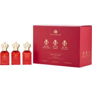 Clive Christian Variety CROWN COLLECTION TRAVELLER CLIVE CHRISTIAN CRAB APPLE BLOSSOM & CLIVE CHRISTIAN MATSUKITA & CLIVE CHRISTIAN TOWN & COUNTRY ALL ARE for Unisex – 0.34 oz