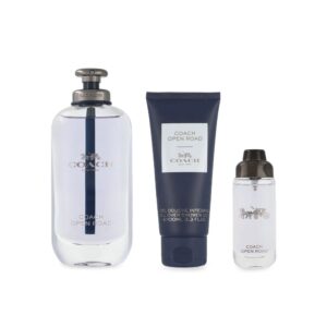 Coach Open Road 3 piece Eau de Toilette for Men – 3 piece gift set