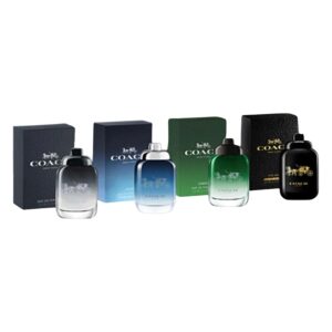 Coach Variety Eau de Toilette for Men – 4 piece gift set