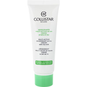 Collistar Multi Active Deodorant 24h Cream Alcohol Free With Rice Milk for Women – 75 ml