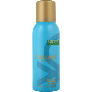 Colors De Benetton Blue DEODORANT for Women – 5 oz