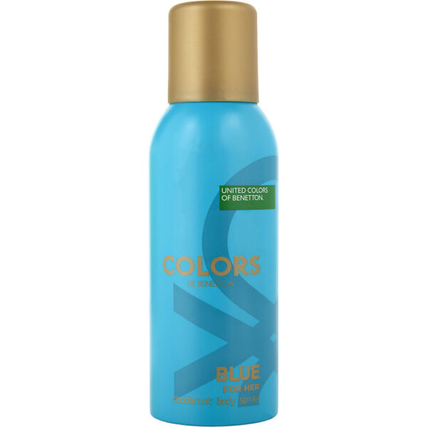 Colors De Benetton Blue DEODORANT for Women – 5 oz