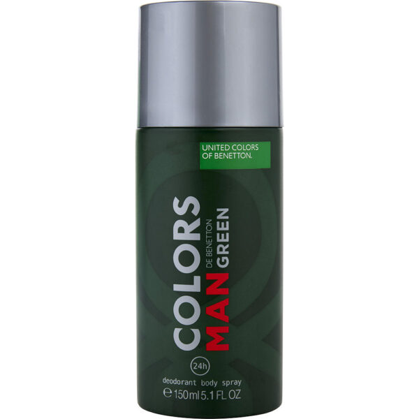 Colors De Benetton Green DEODORANT for Men – 5.1 oz