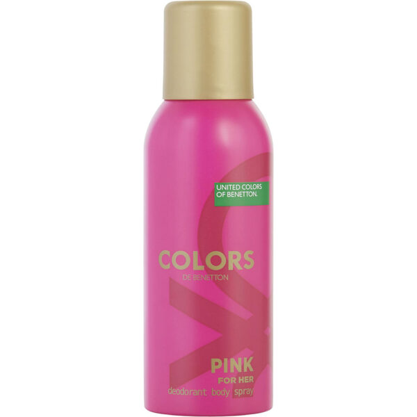 Colors De Benetton Pink DEODORANT for Women – 5 oz