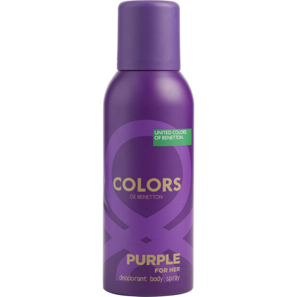 Colors De Benetton Purple DEODORANT for Women – 5 oz