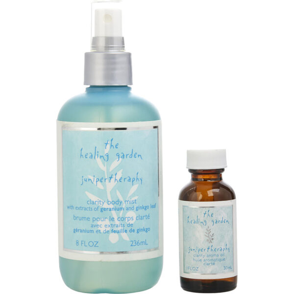 Coty Healing Garden Variety 2 PIECE JUNIPER CLARITY & CLARITY AROMA Body Spray for Women – 8 oz