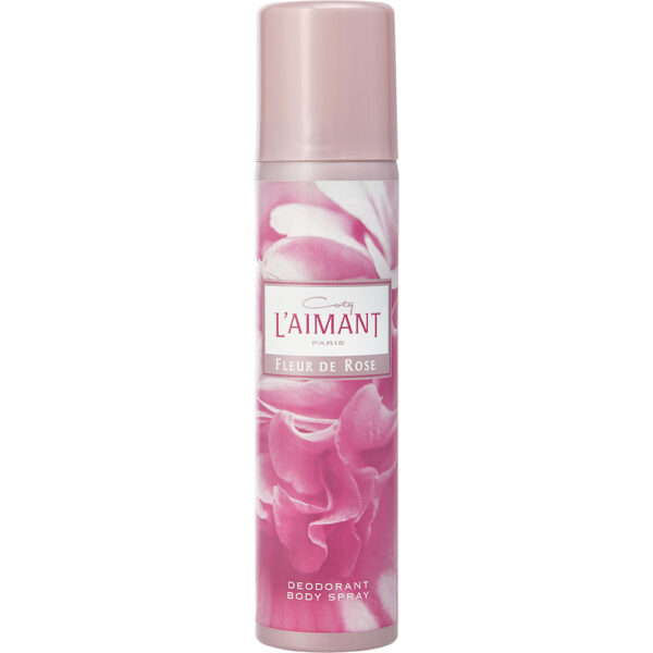 Coty L'aimant FLEUR DE ROSE DEODORANT Body Spray for Women