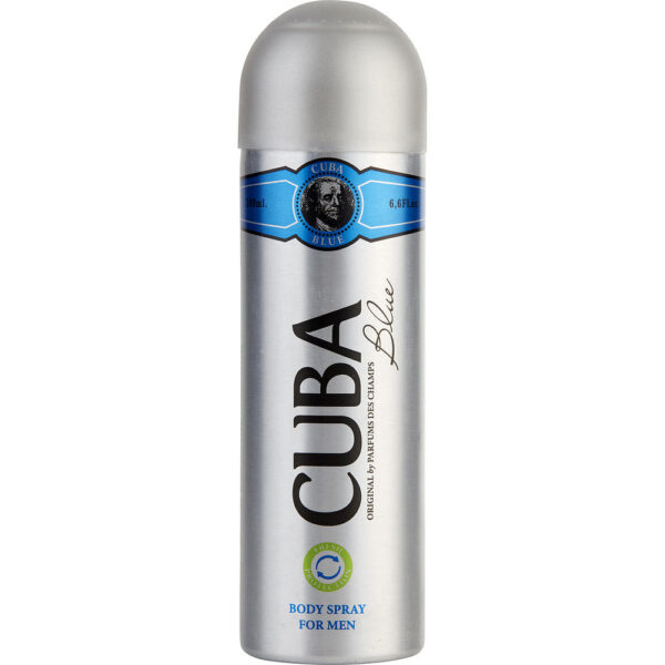 Cuba Blue Body Spray for Men