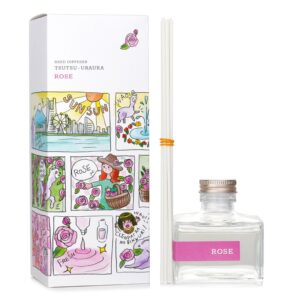 Daily Aroma Japan Tsutsu Uraura Deodorant Reed Diffuser Rose for Unisex