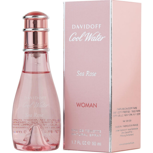 Davidoff Cool Water Sea Rose Eau de Toilette for Women – 1.7 oz